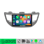 Hyundai Tucson 2016 - 2018 Pantalla Carplay Android 13 Navitech