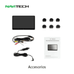 Navitech Pad 10.1" | Pantalla trasera táctil | Pantalla de cabecera