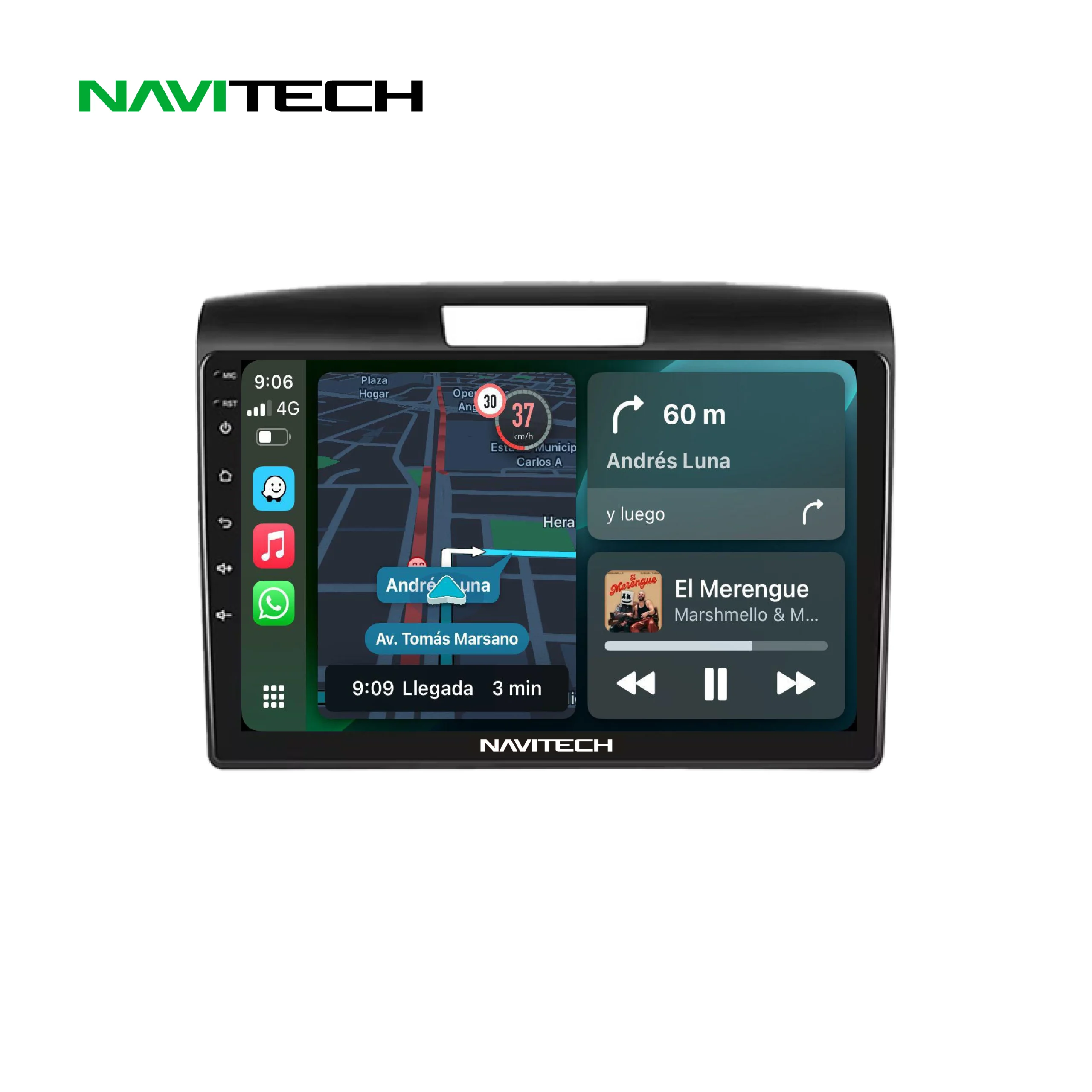 HONDA NAVITECH Honda CRV 2012 – 2017 Pantalla Navitech con Carplay & Android - Image 1
